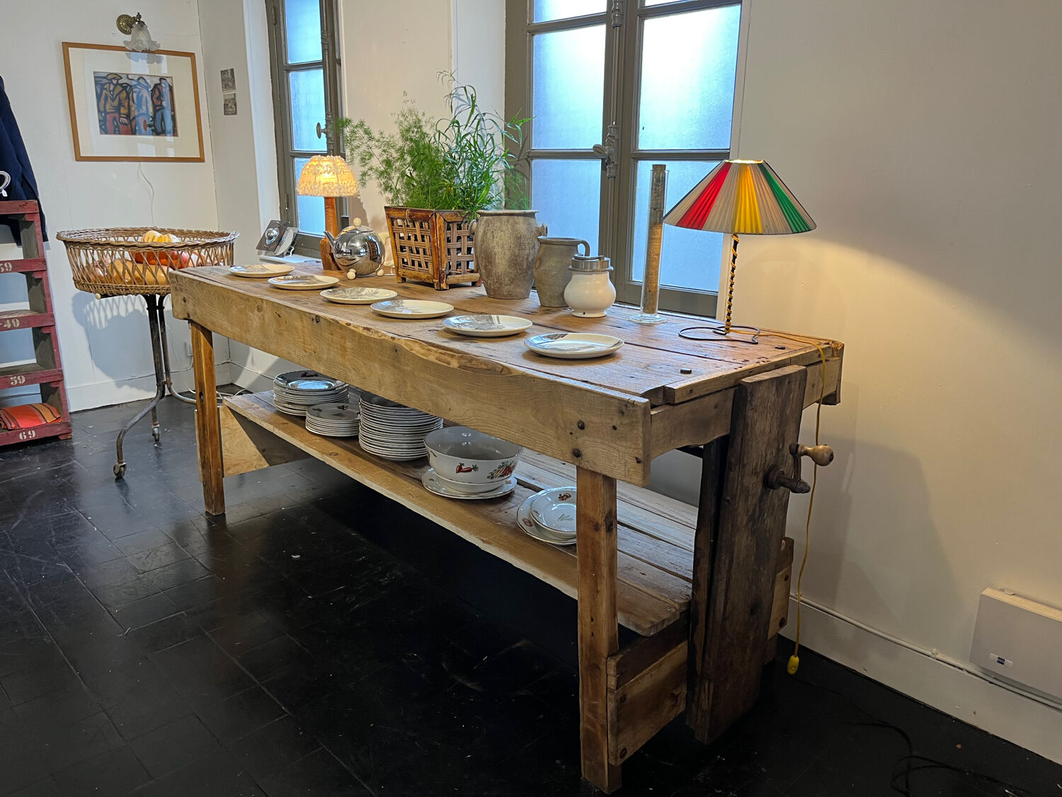 Carpenter's workbench