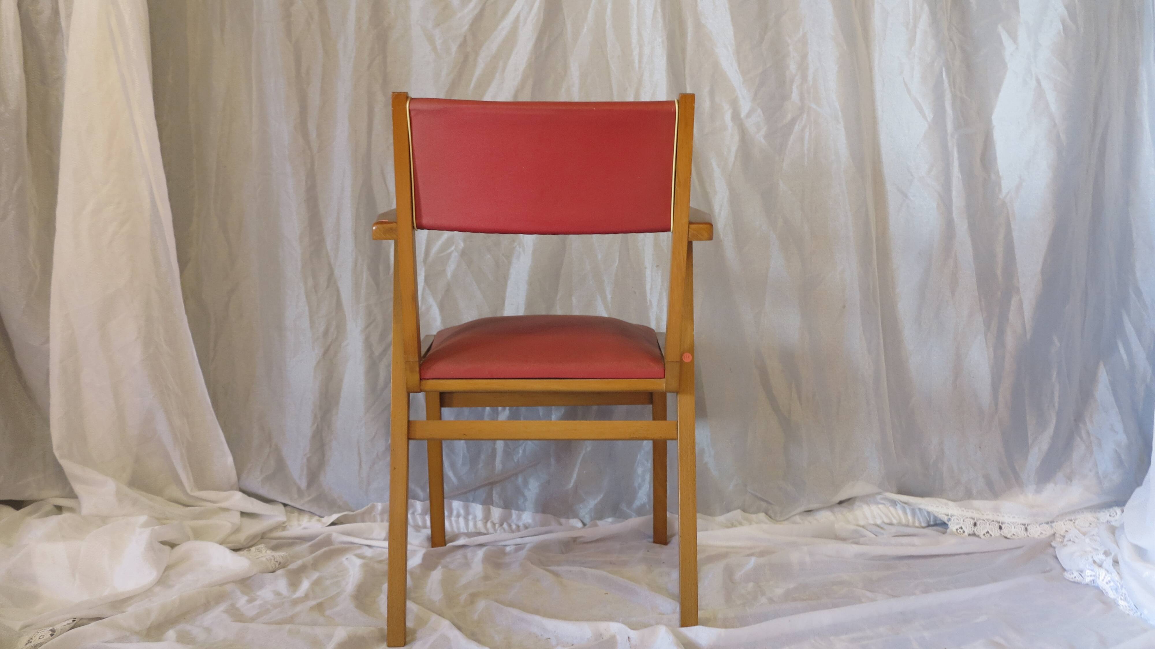 Vintage bridge chair