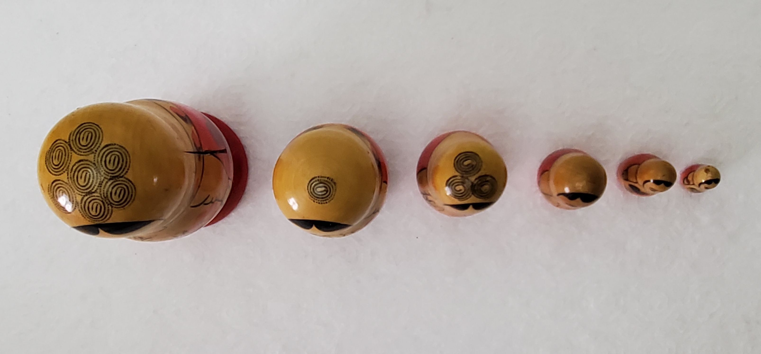 Russian Dolls Old Matryoshka ( USSR )