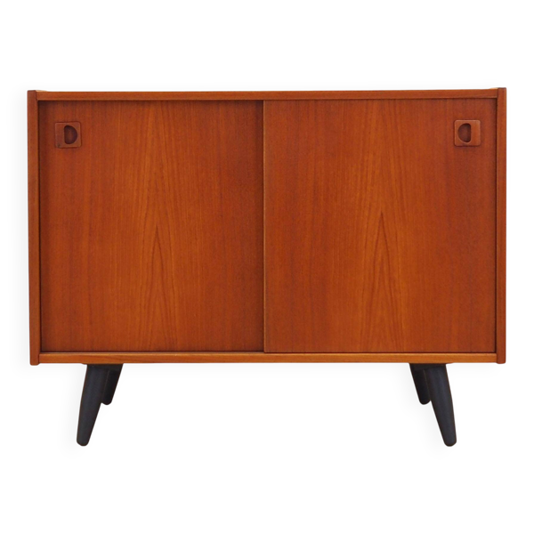 Cabinet en teck, design danois, années 1970, production : Danemark