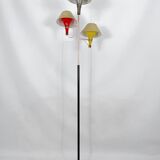 Mid-century Modern three arms floor lamp by Stilux Milano. Italy 1950s