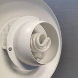 Small Danish hanging lamp in white colour