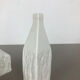 Set of 2 modernist 1960s vase sculptures Peter Müller for Sgrafo Modern, Germany