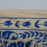 Hand knotted rug, vintage Turkish rug 52x188 cm