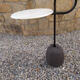 80s designer side table