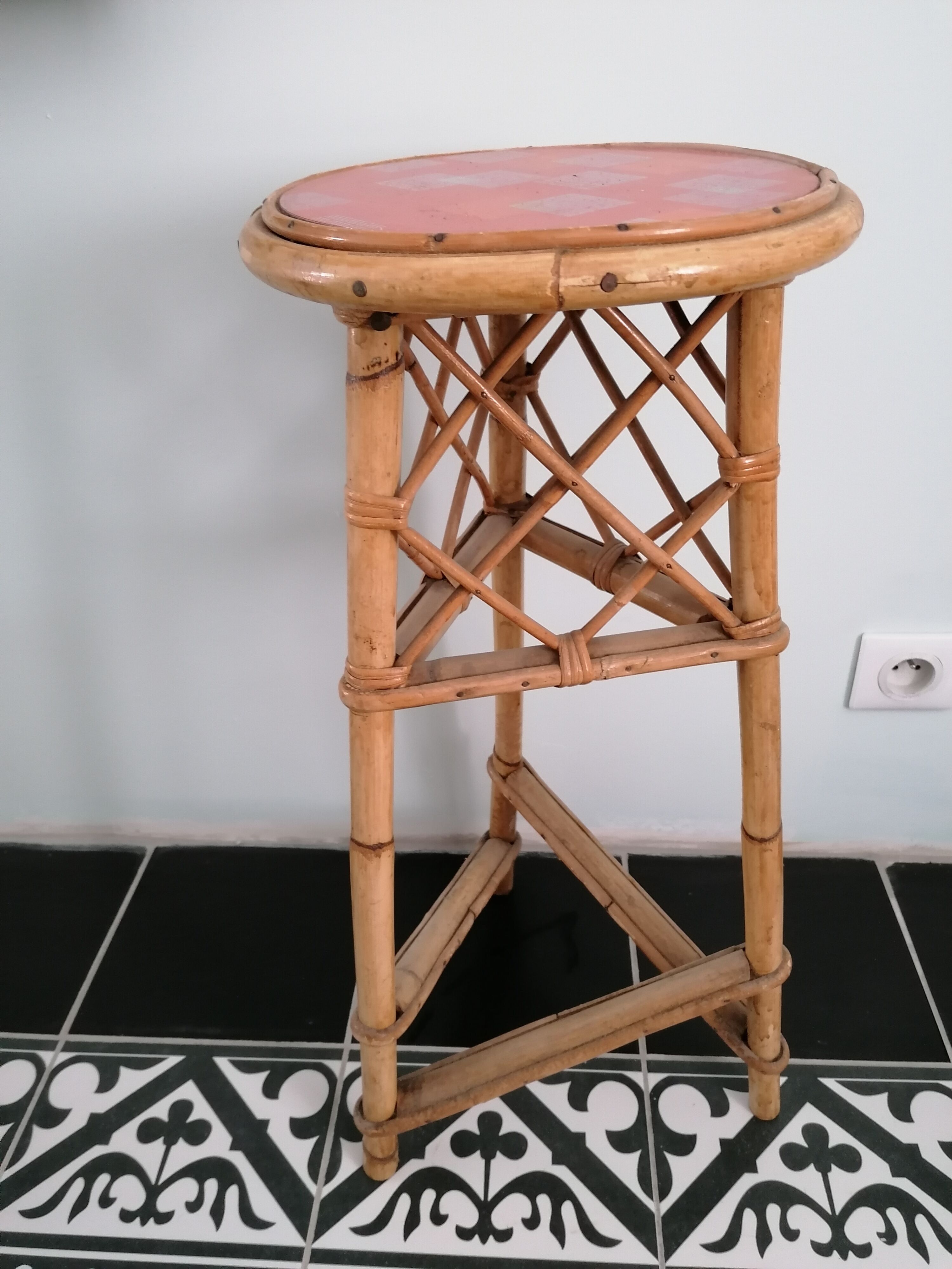Bamboo harness/stool