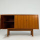 Vintage teak sideboard HiFi cabinet 60s 70s mid-century cupboard