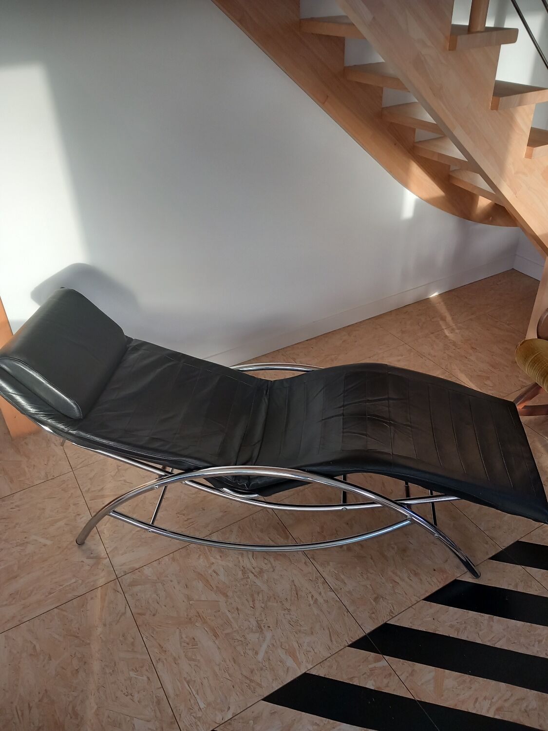 Chaise longue année 80