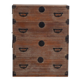 Old Japanese Tansu Chest – Meiji / Taishō Period (c.1868-1926) #24