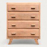 Commode art déco bois brut