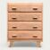 Art Deco wooden chest of drawers