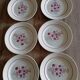 6 flat plates model Francine. Badonviller. Very good condition.