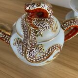 Japanese service with golden dragon pattern