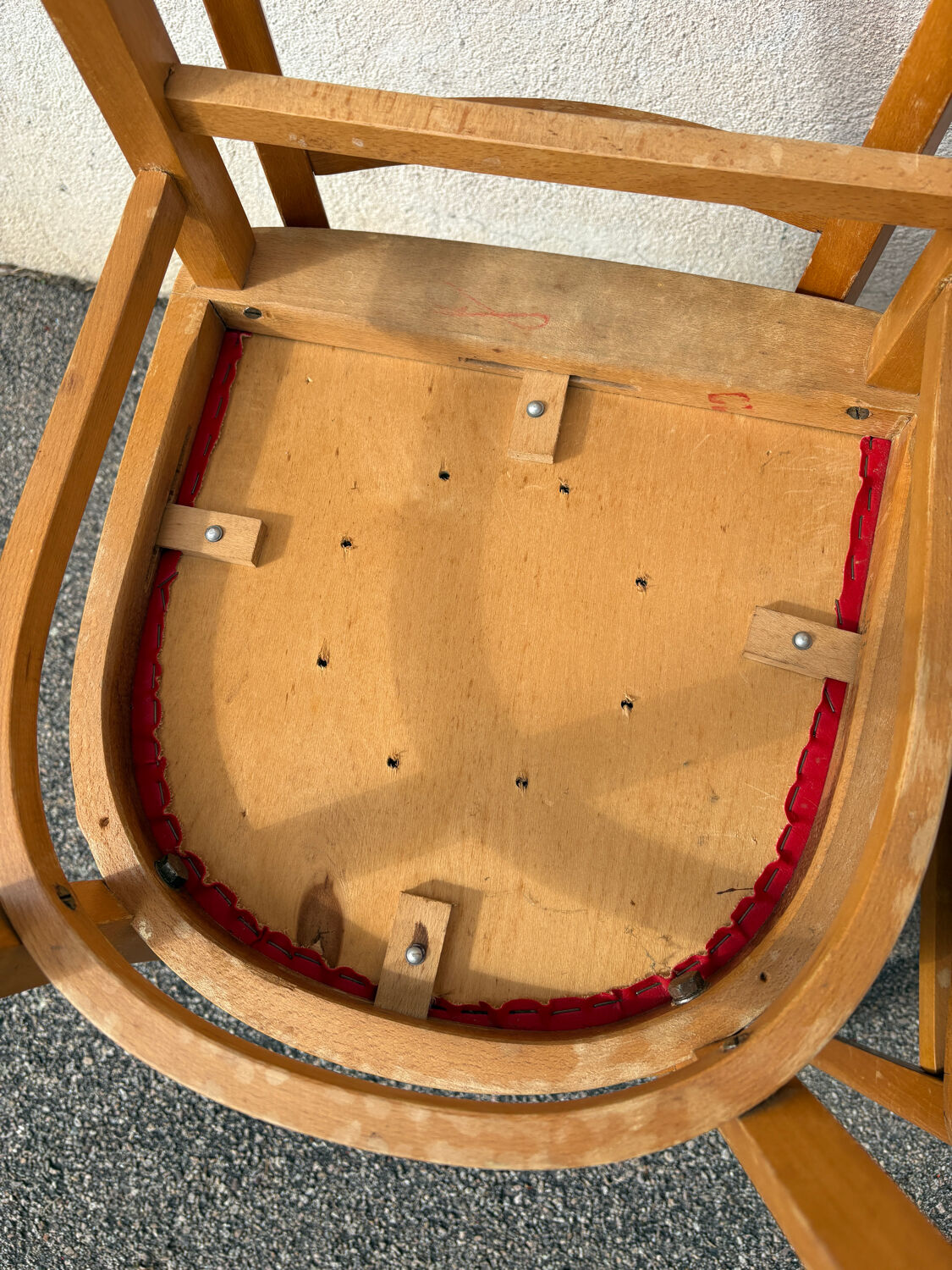 Set of 4 vintage bistro chairs