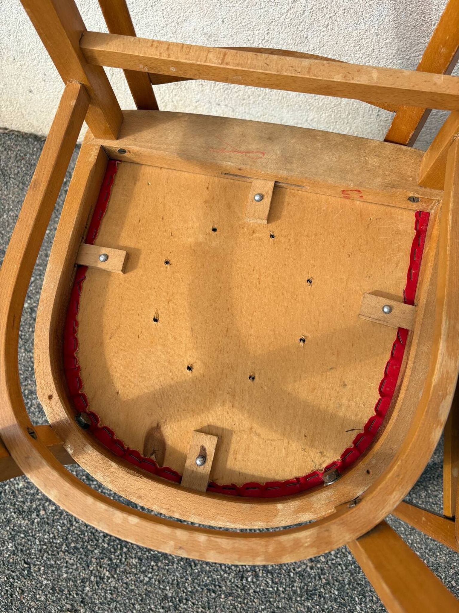 Set of 4 vintage bistro chairs