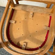 Set of 4 vintage bistro chairs