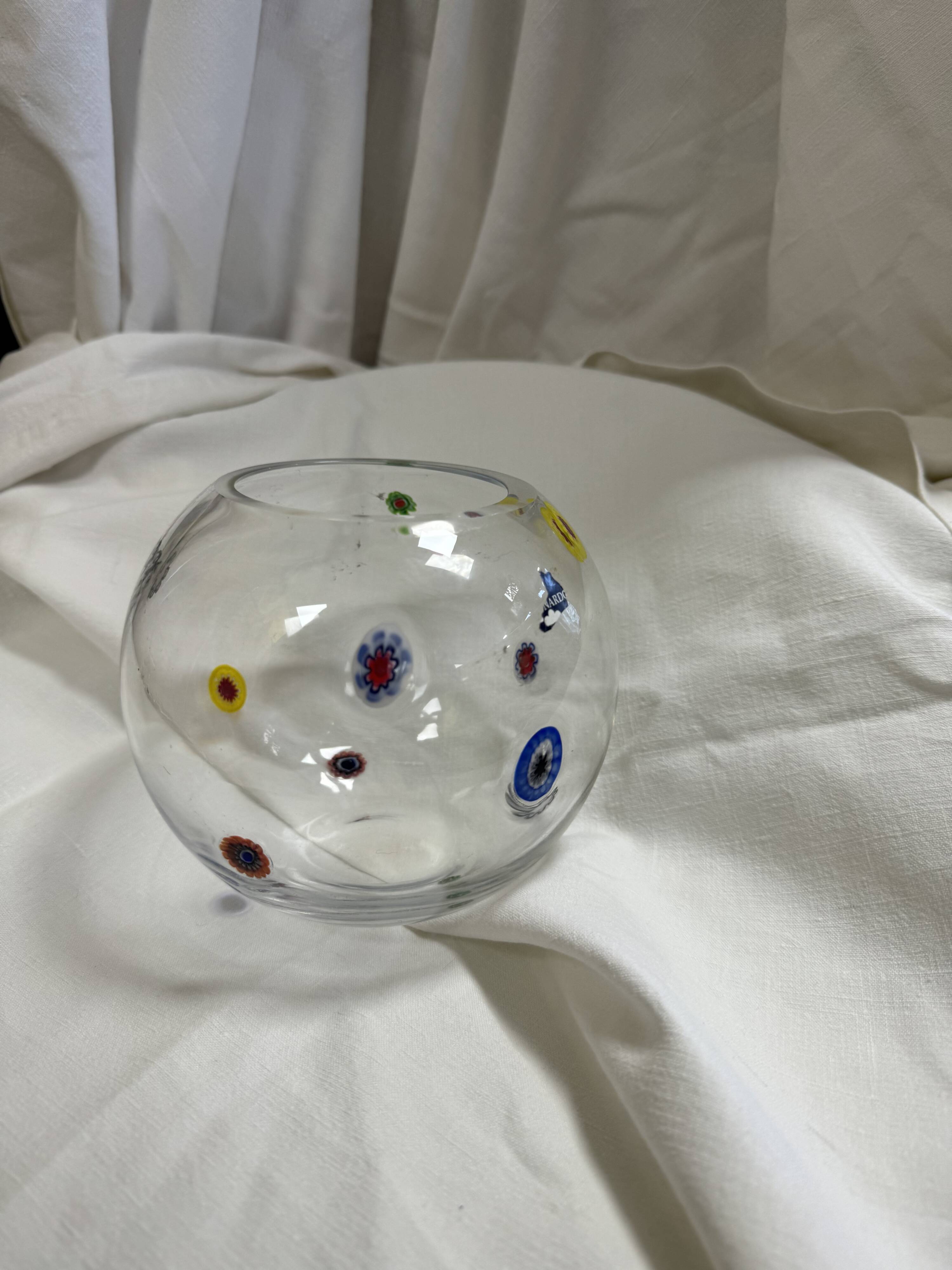 Murano millifiori vase