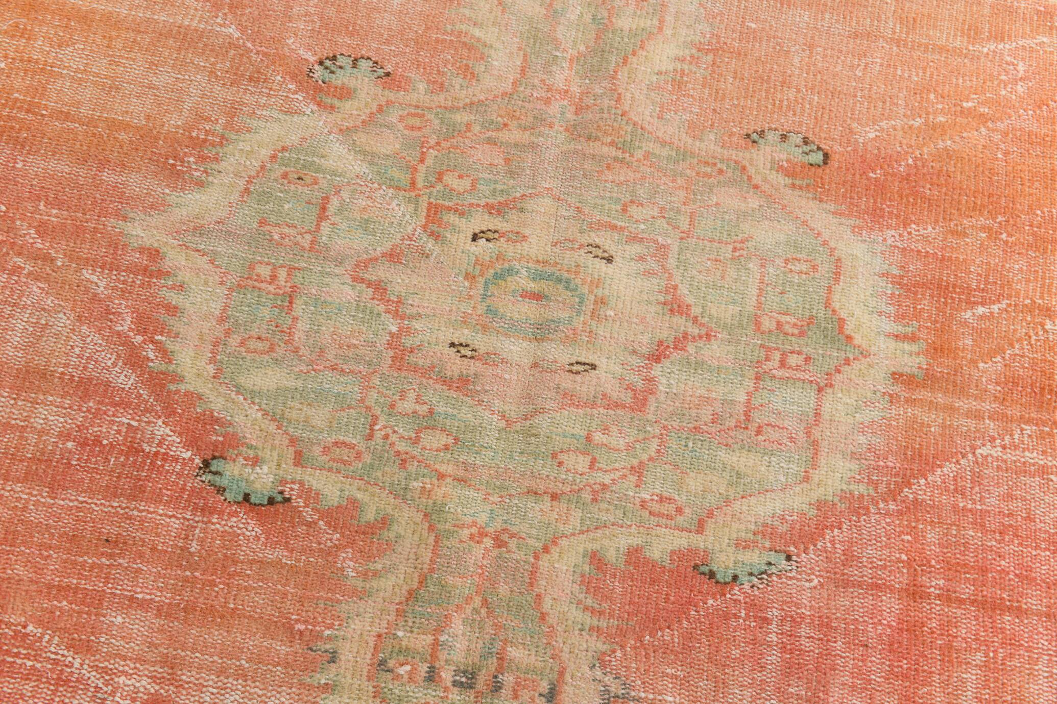 6x8 Vintage Pale Red Classic Rug, 179x254Cm