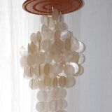 Hanging lamp of mother-of-Pearl 60s