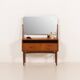 Scandinavian mid century vanity with adjustable mirror, 1960s