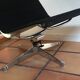 Ea116 lounger and its ottoman Ea125 Charles & Ray Eames for Herman Miller