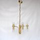 Brass chandelier 1970