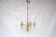Brass chandelier 1970