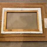 Oil painting on canvas kerfeuille marais de briere signed jean paul barre