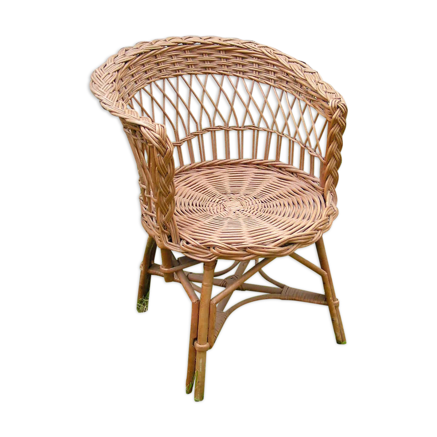 Fauteuil en rotin