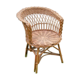 Rattan armchair