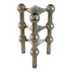 3 old Nagel design candlesticks from the 1960s