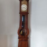 Oak violin shaped clock
