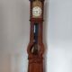Oak violin shaped clock