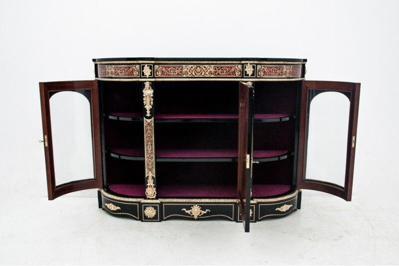 Boulle cabinet, France, circa 1860