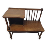 Antique vintage telephone bench furniture