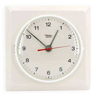 Diehl ceramic wall clock from the 60s