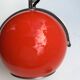 Lampe eye ball orange vintage années 70
