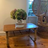 Rattan coffee table