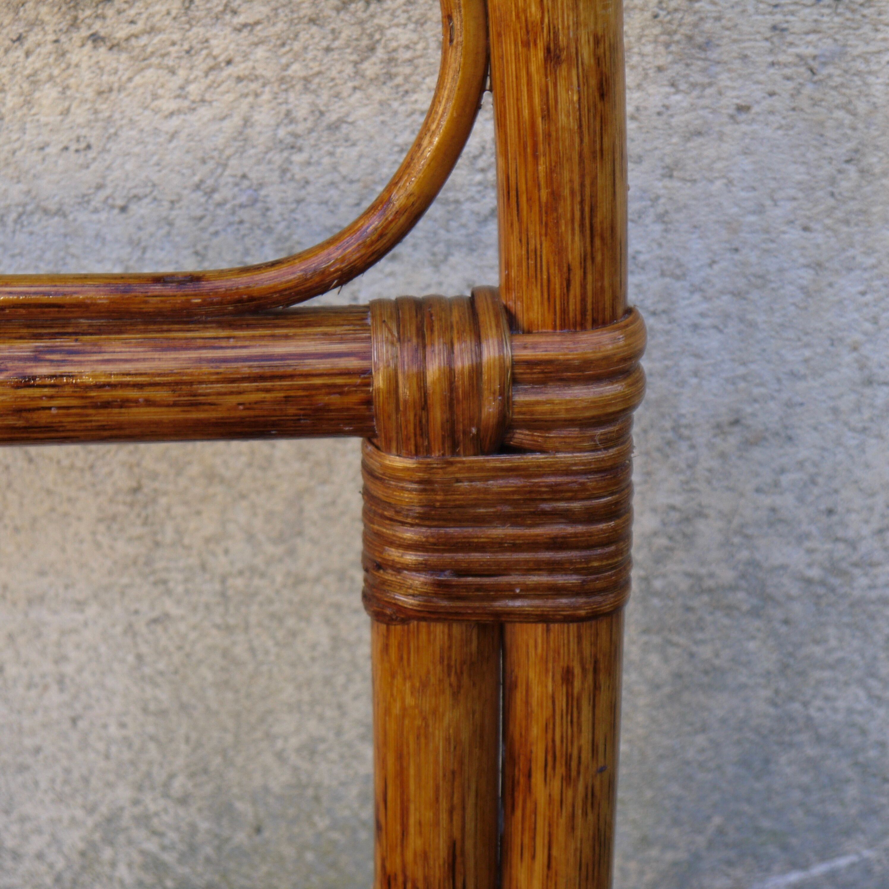 Headboard rattan 2 people