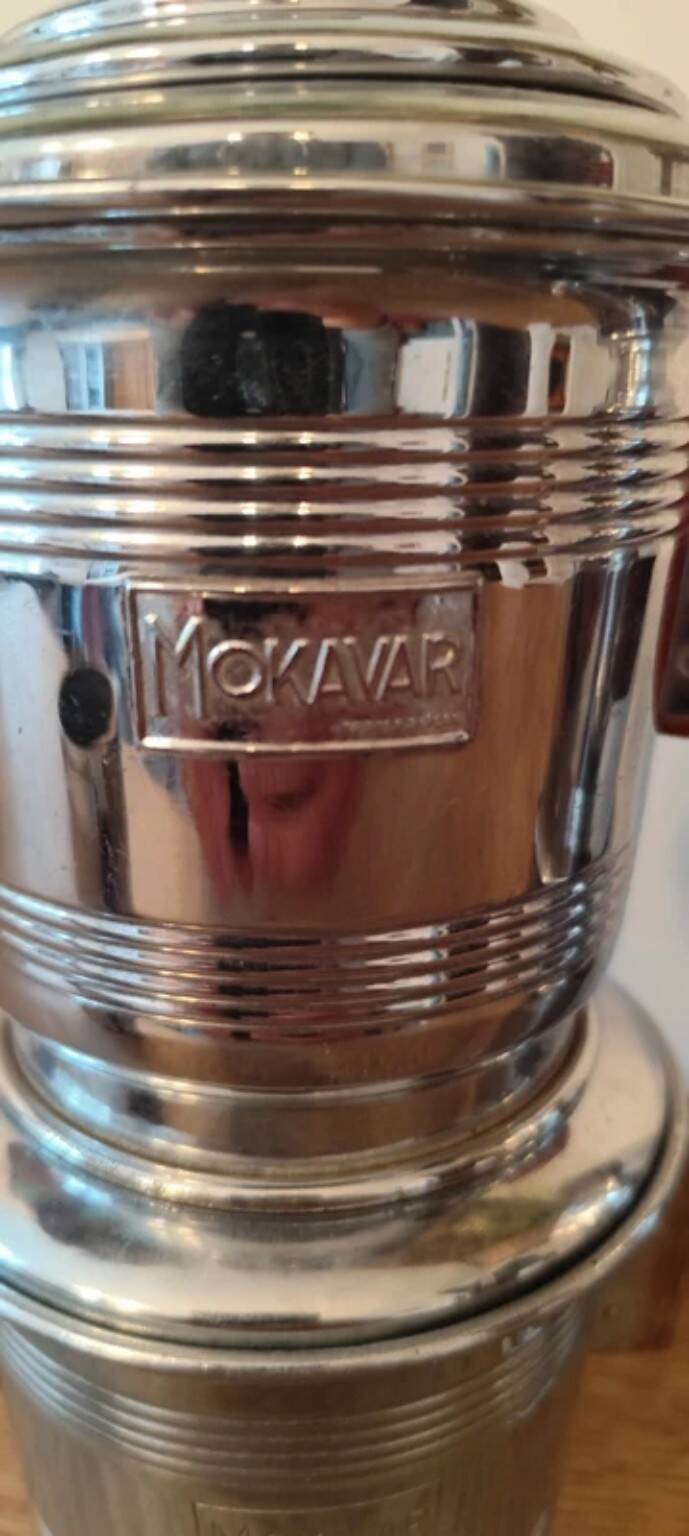 Vintage coffee pot Mokavar Havard & Fils Villedieu