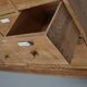 Large antique German pine apothecary cabinet / vitrine early 20th century