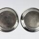 Pair of coasters | Christofle bread plates, “Albi” model
