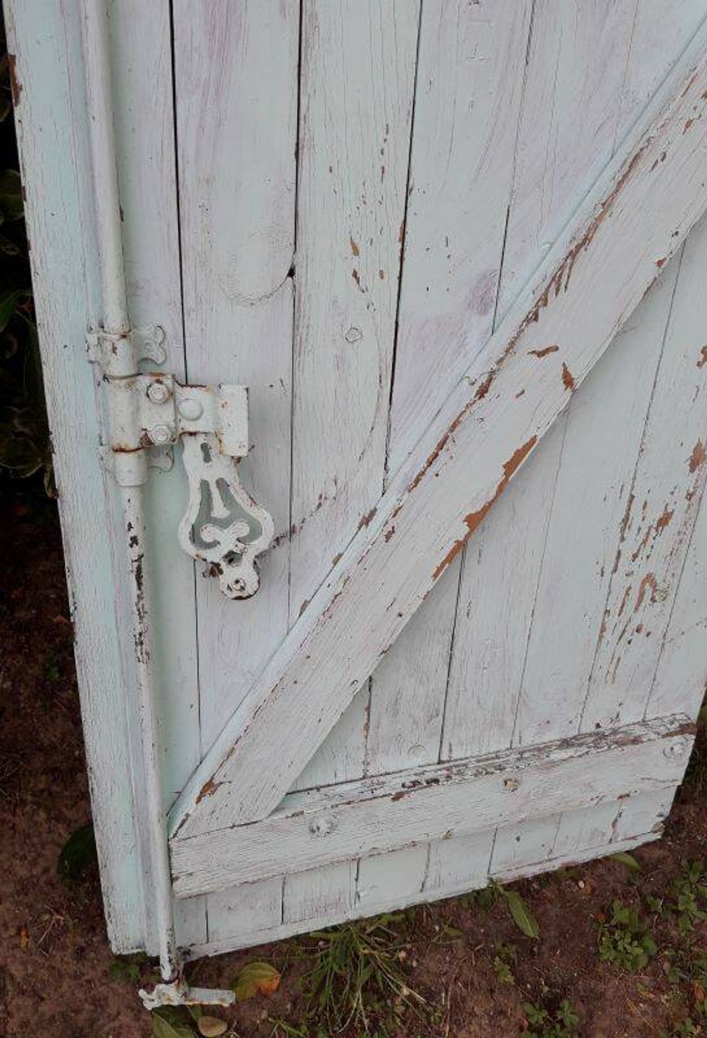 Volet ancien en bois