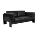 Leather Bastiano two-seater sofa by Afra & Tobia Scarpa for Knoll/Gavina