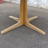 Baumann table in white wood