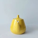 Théière vintage jaune Villeroy & Boch vaisselle rétro