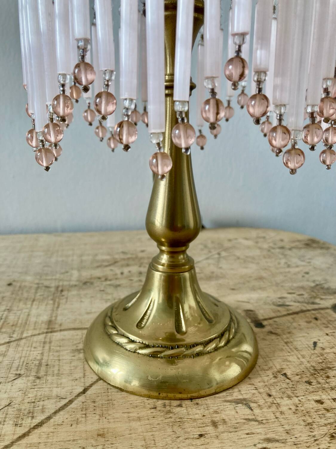 50s tassel lamp