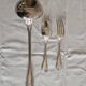 Cutlery set of 13 pieces in silver metal by Christofle