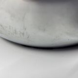 Paire de lampes boule, à poser en inox chromé Vintage