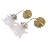 Appliques en pâte de verre